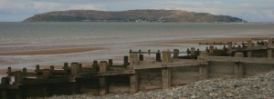 View to Great Orme from Penmaenmawr beach